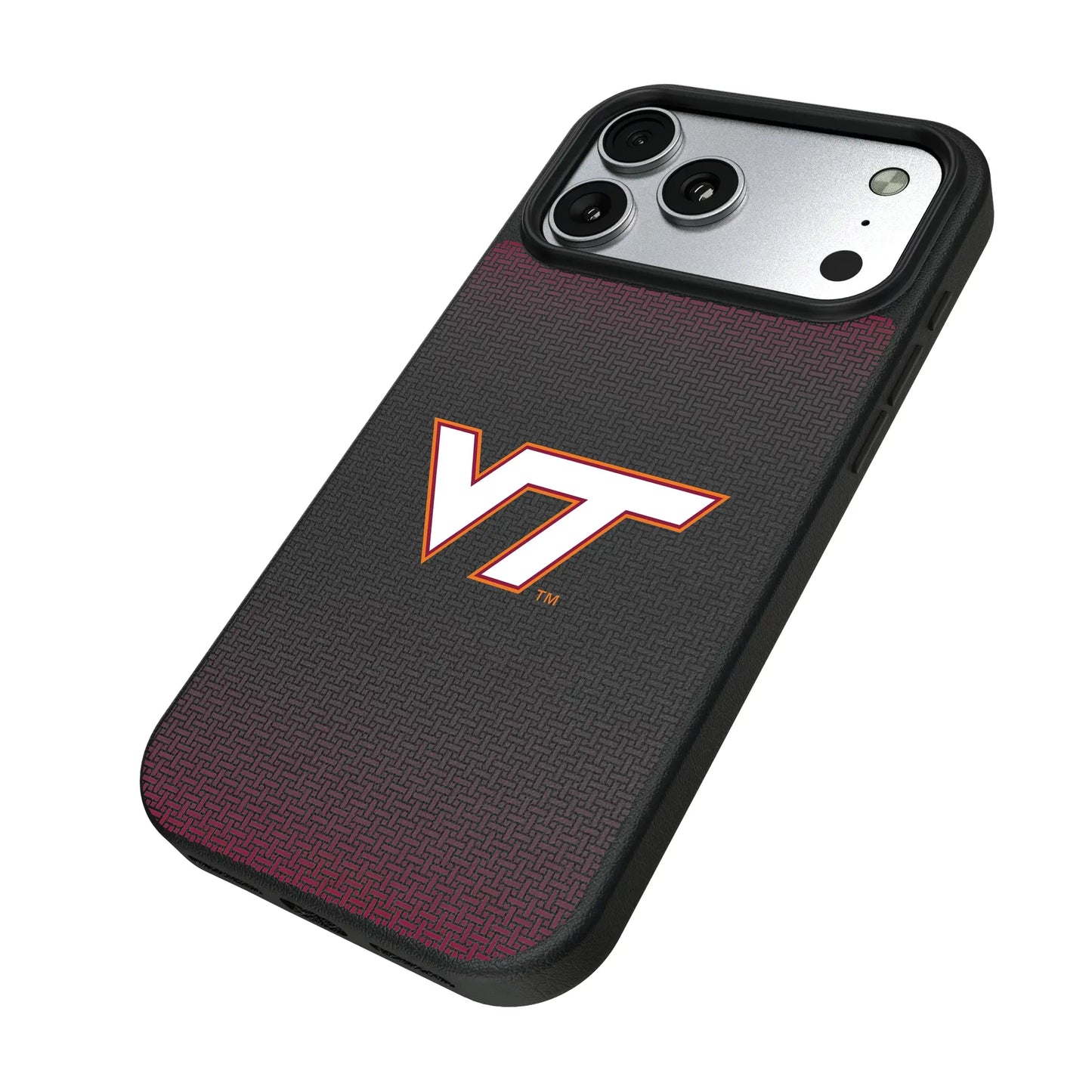 Virginia Tech Hokies Linen MagSafe Compatible Phone Case for Apple iPhone
