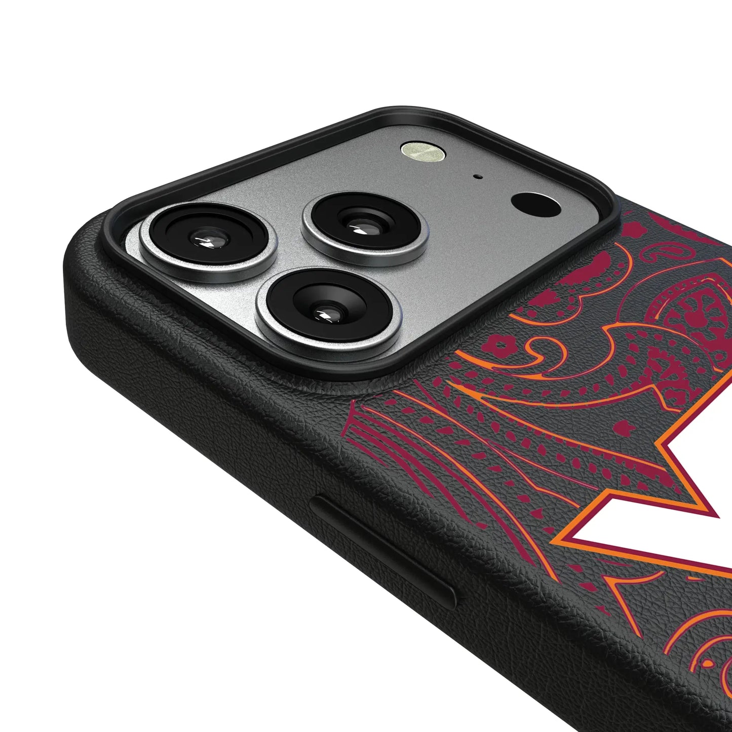 Virginia Tech Hokies Paisley MagSafe Compatible Phone Case for Apple iPhone