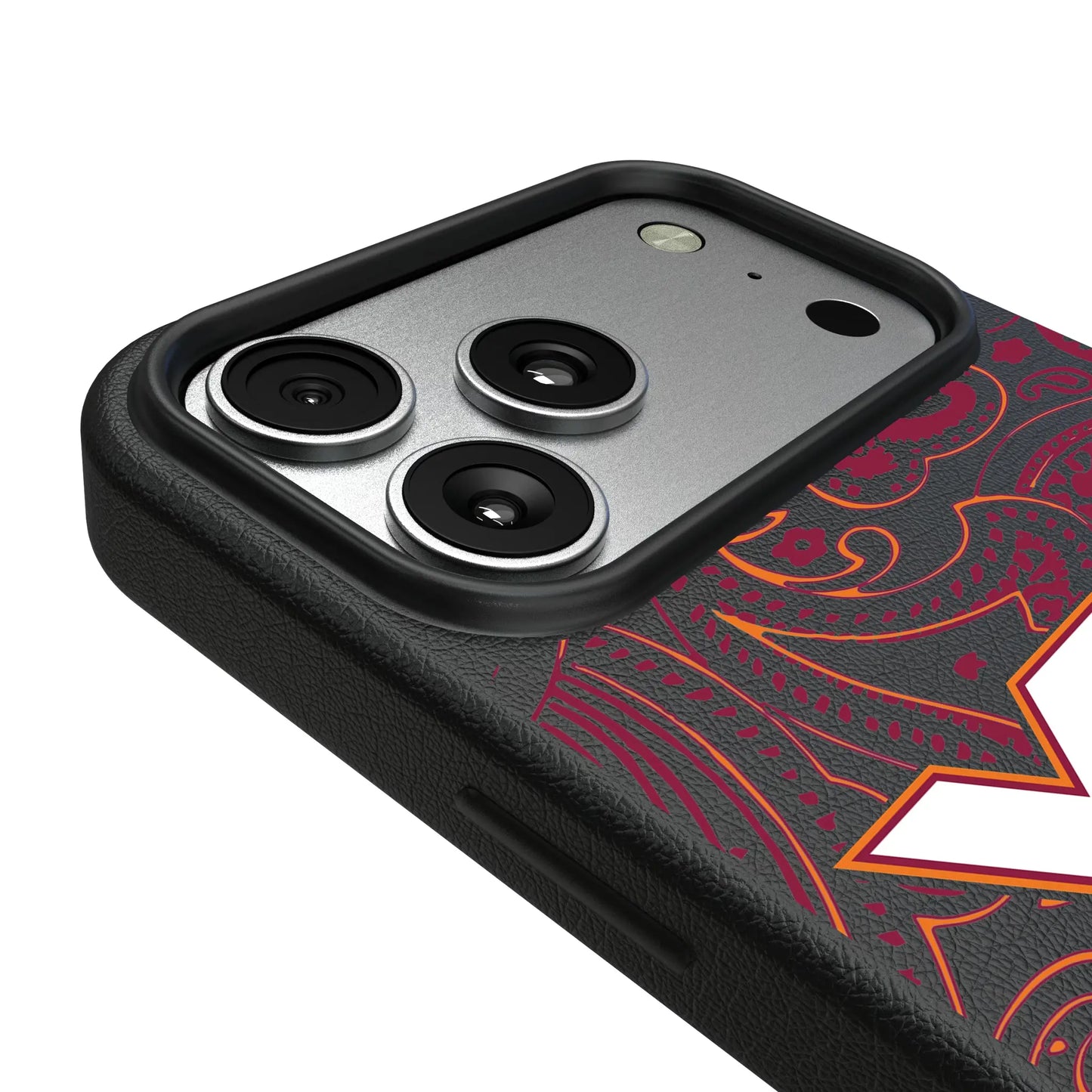 Virginia Tech Hokies Paisley MagSafe Compatible Phone Case for Apple iPhone