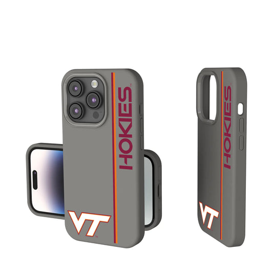 Virginia Tech Hokies Sidebar Soft Touch Phone Case for Apple iPhone