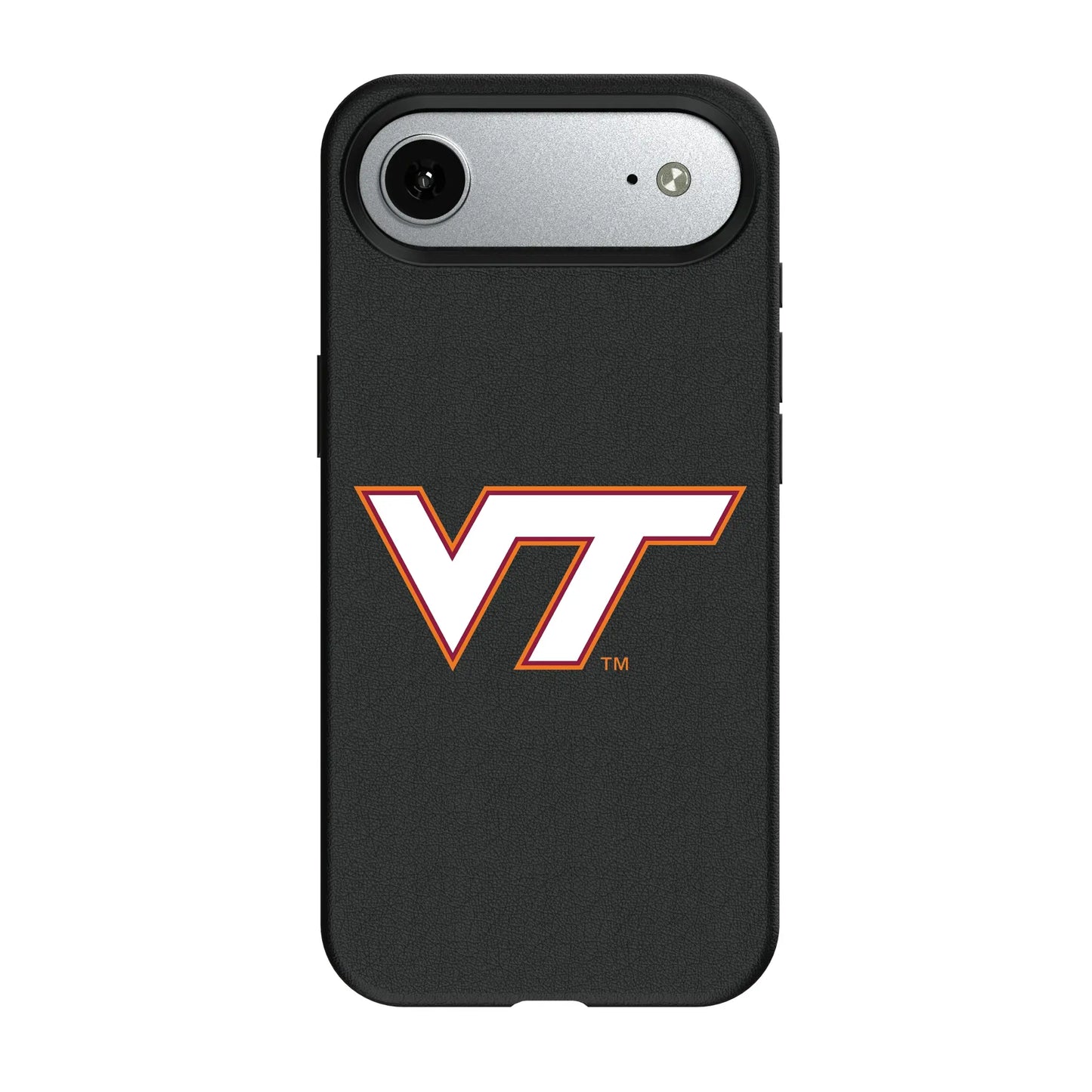 Virginia Tech Hokies Text Backdrop MagSafe Compatible Phone Case for Apple iPhone