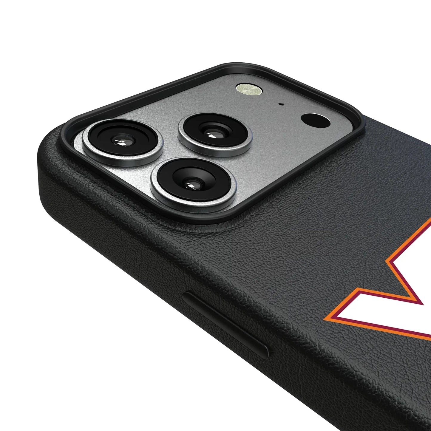 Virginia Tech Hokies Text Backdrop MagSafe Compatible Phone Case for Apple iPhone