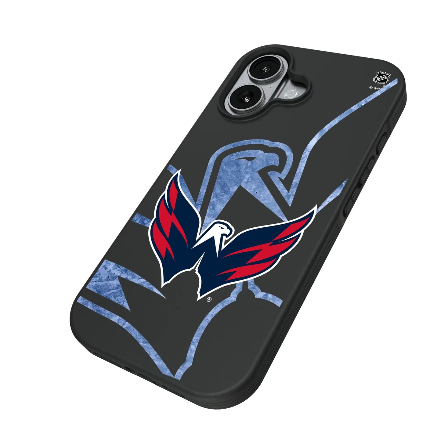 Washington Capitals Ice Tilt Bump Phone Case for Apple iPhone
