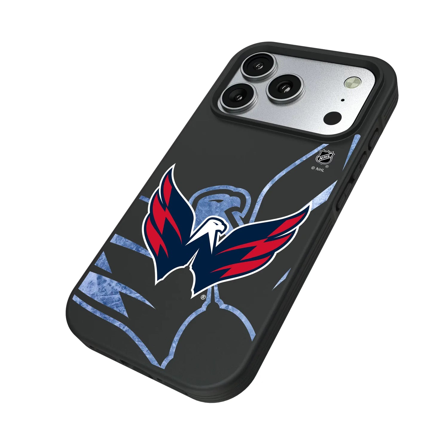 Washington Capitals Ice Tilt Bump Phone Case for Apple iPhone