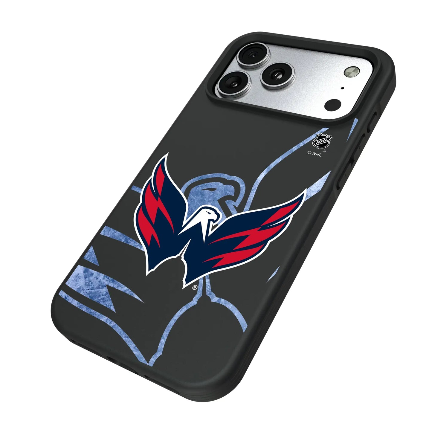 Washington Capitals Ice Tilt Bump Phone Case for Apple iPhone