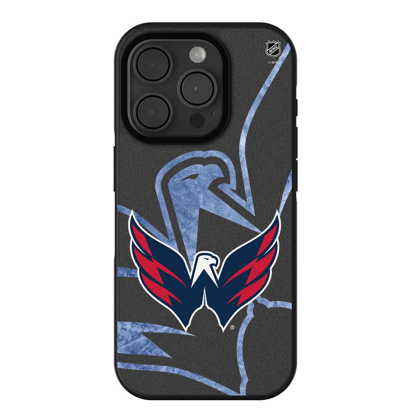 Washington Capitals Ice Tilt Bump Phone Case for Apple iPhone