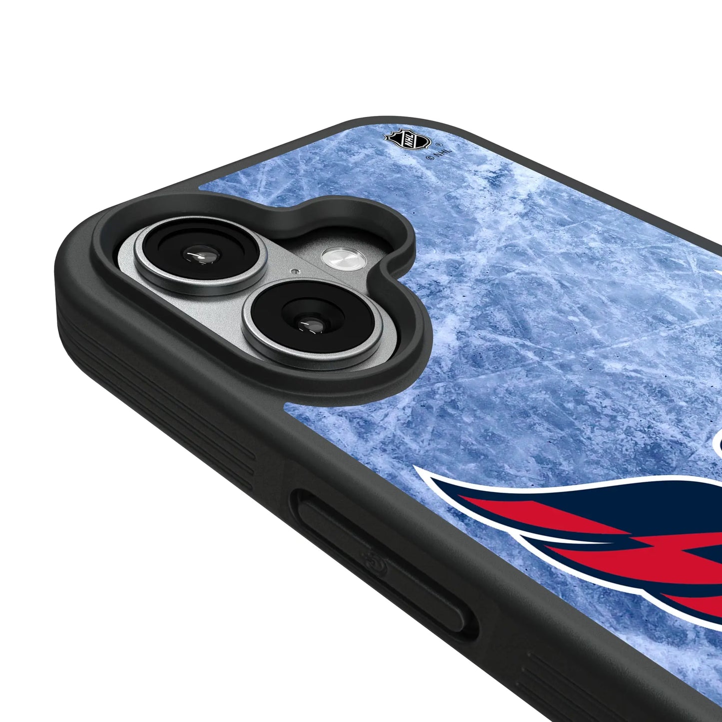 Washington Capitals Ice Wordmark Bump Phone Case for Apple iPhone