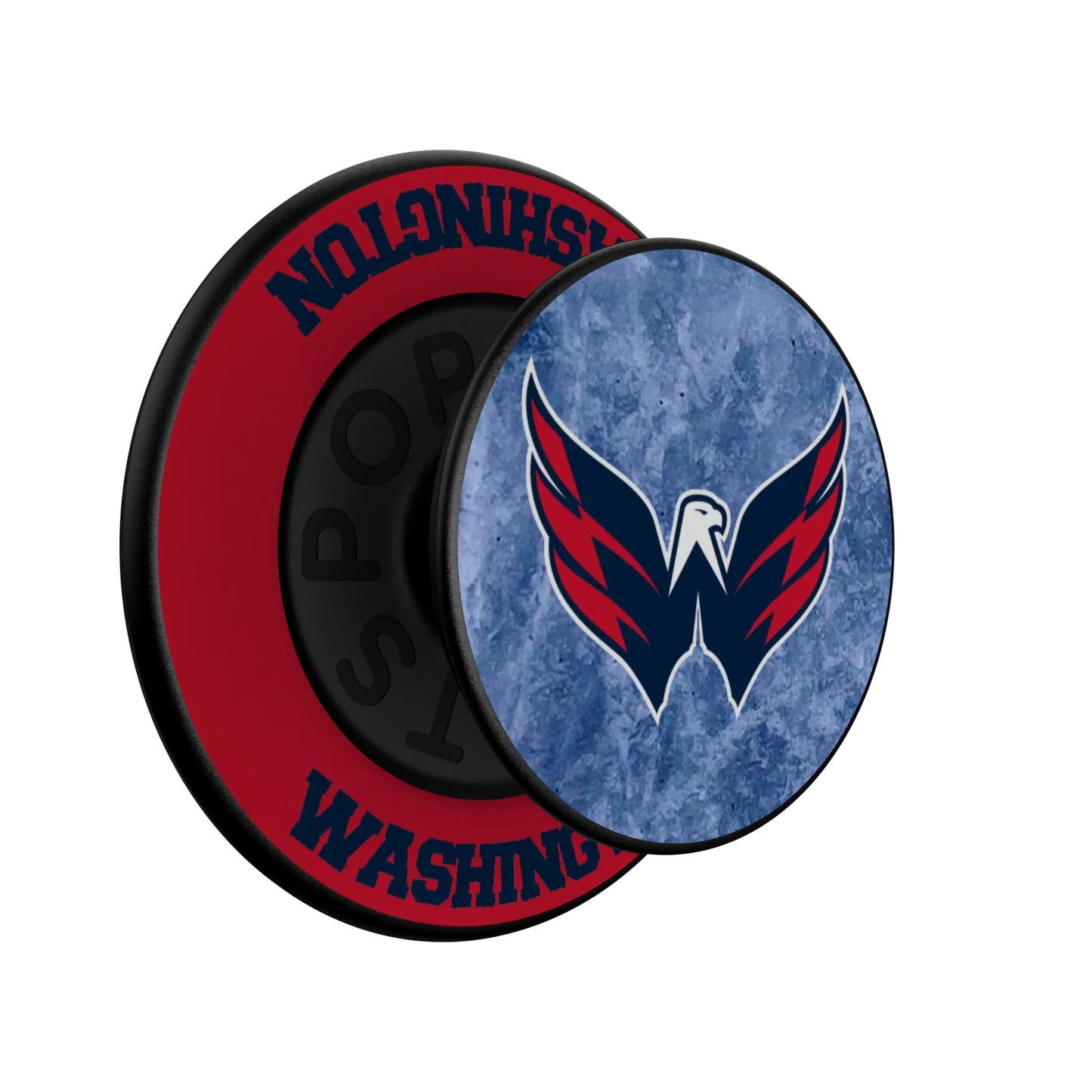 Washington Capitals Ice Wordmark PopSockets Magnetic Phone Grip and Stand