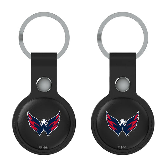 Washington Capitals Insignia Black Airtag Holder 2-Pack