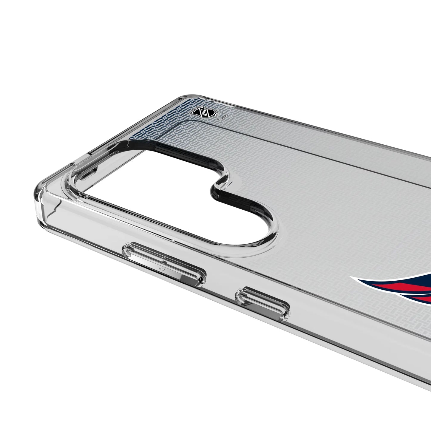 Washington Capitals Linen Clear Phone Case for Samsung Galaxy