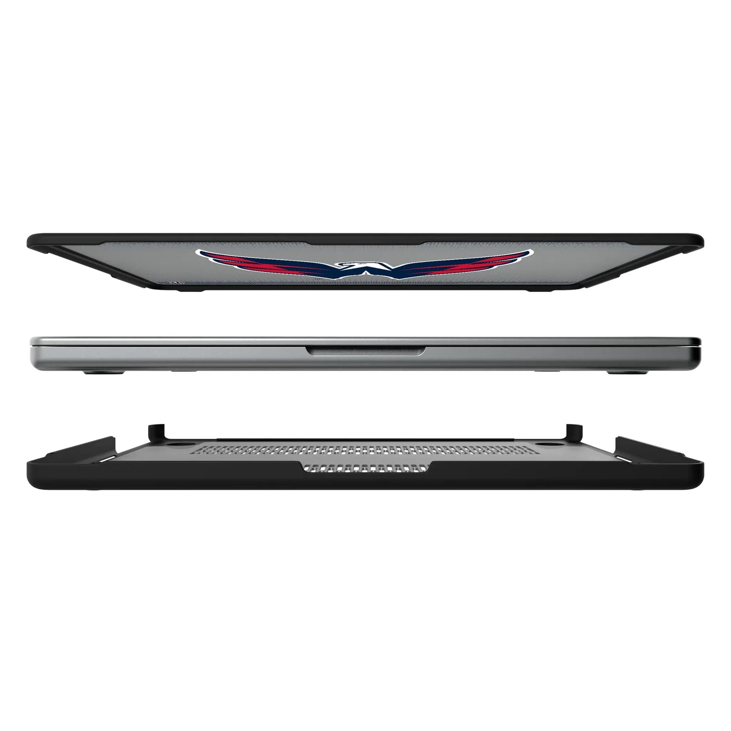 Washington Capitals Linen Laptop Case for Apple MacBook