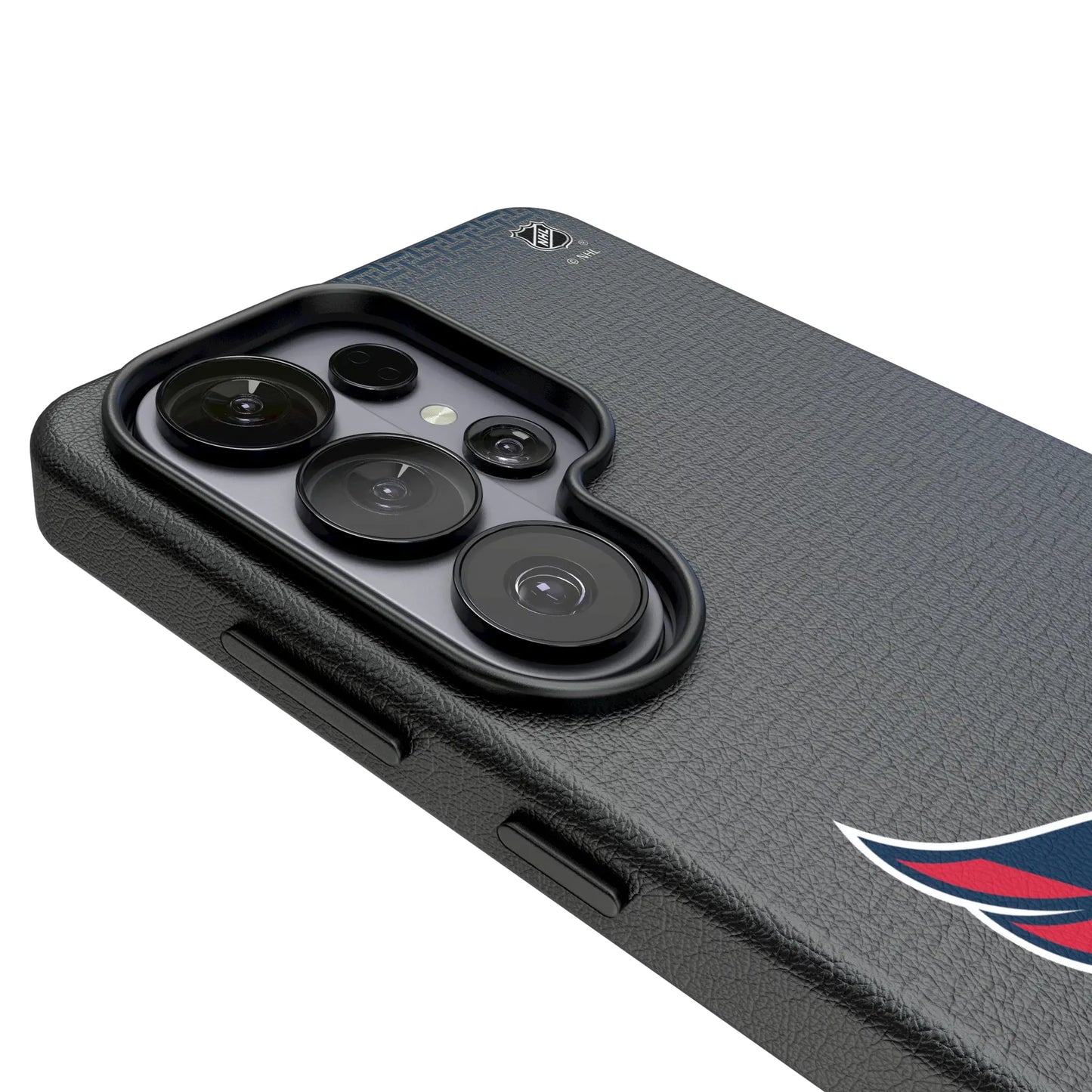 Washington Capitals Linen MagSafe Compatible Phone Case for Samsung Galaxy