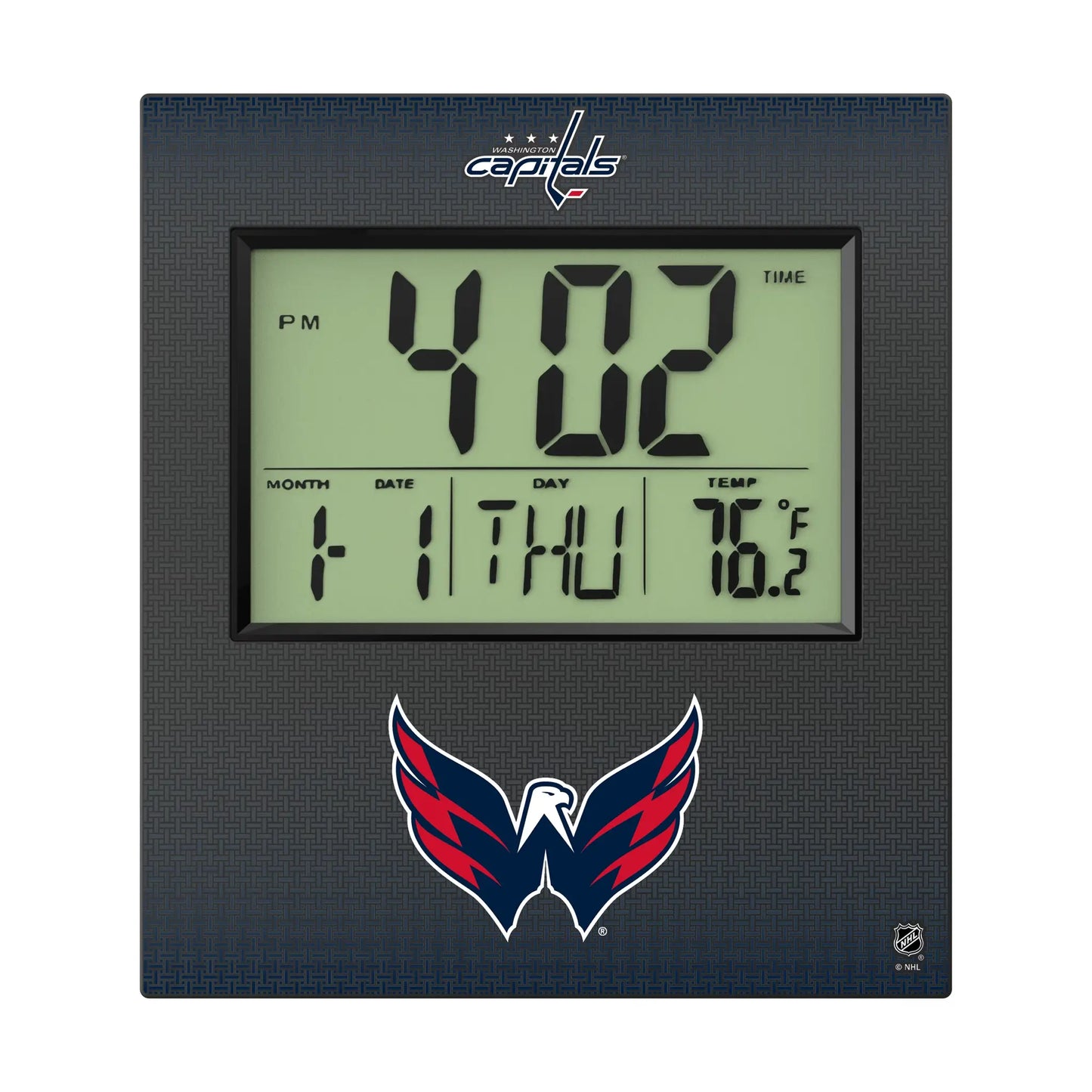 Washington Capitals Linen Wall Clock