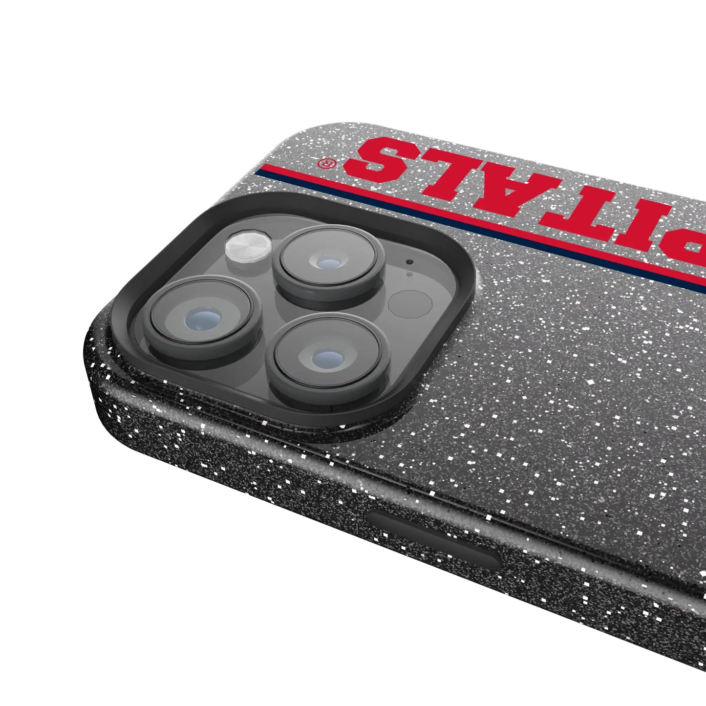 Washington Capitals Sidebar Black Bling Phone Case for Apple iPhone