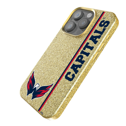 Washington Capitals Sidebar Bling Phone Case for Apple iPhone