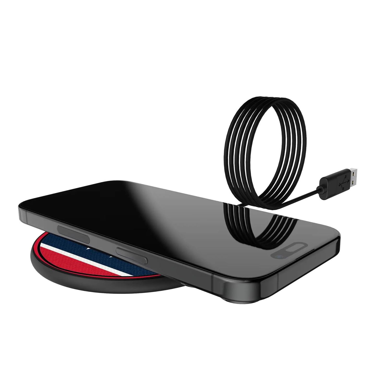 Washington Capitals Stripe 15-Watt Wireless Charger