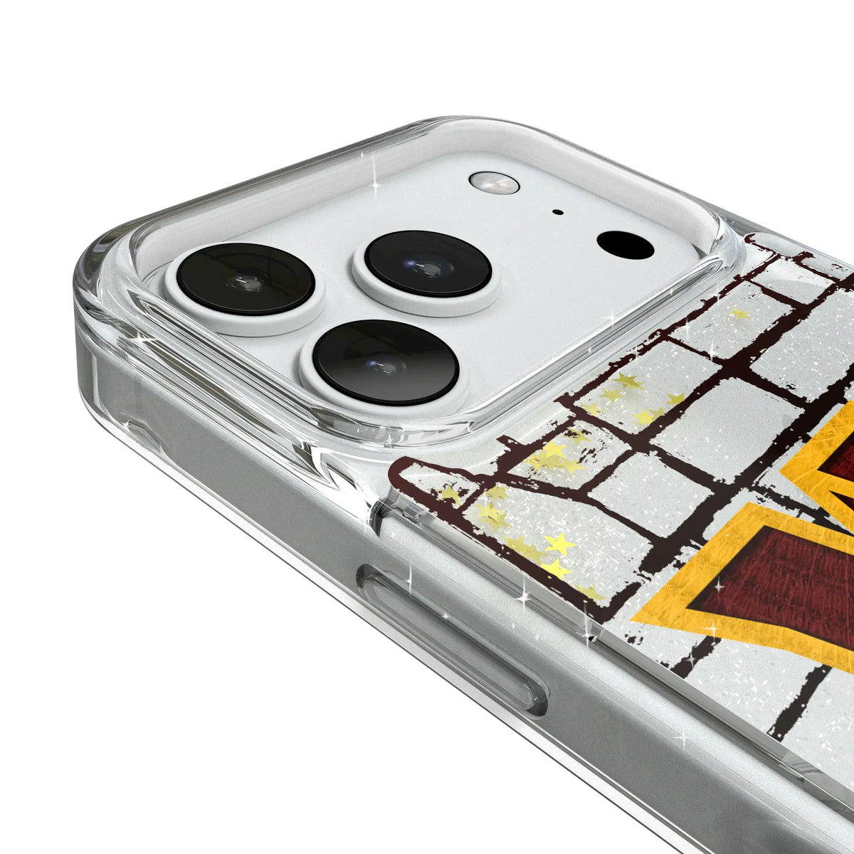 Washington Commanders Brick Glitter Phone Case for Apple iPhone