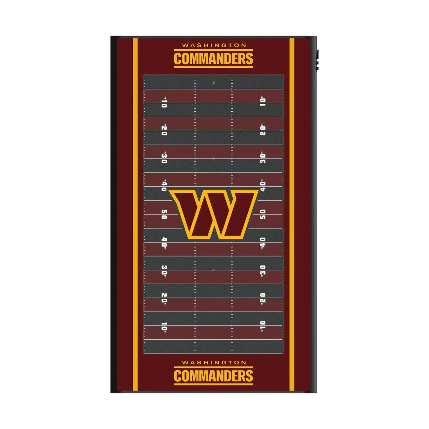Washington Commanders Field 5000mAh Flat Powerbank