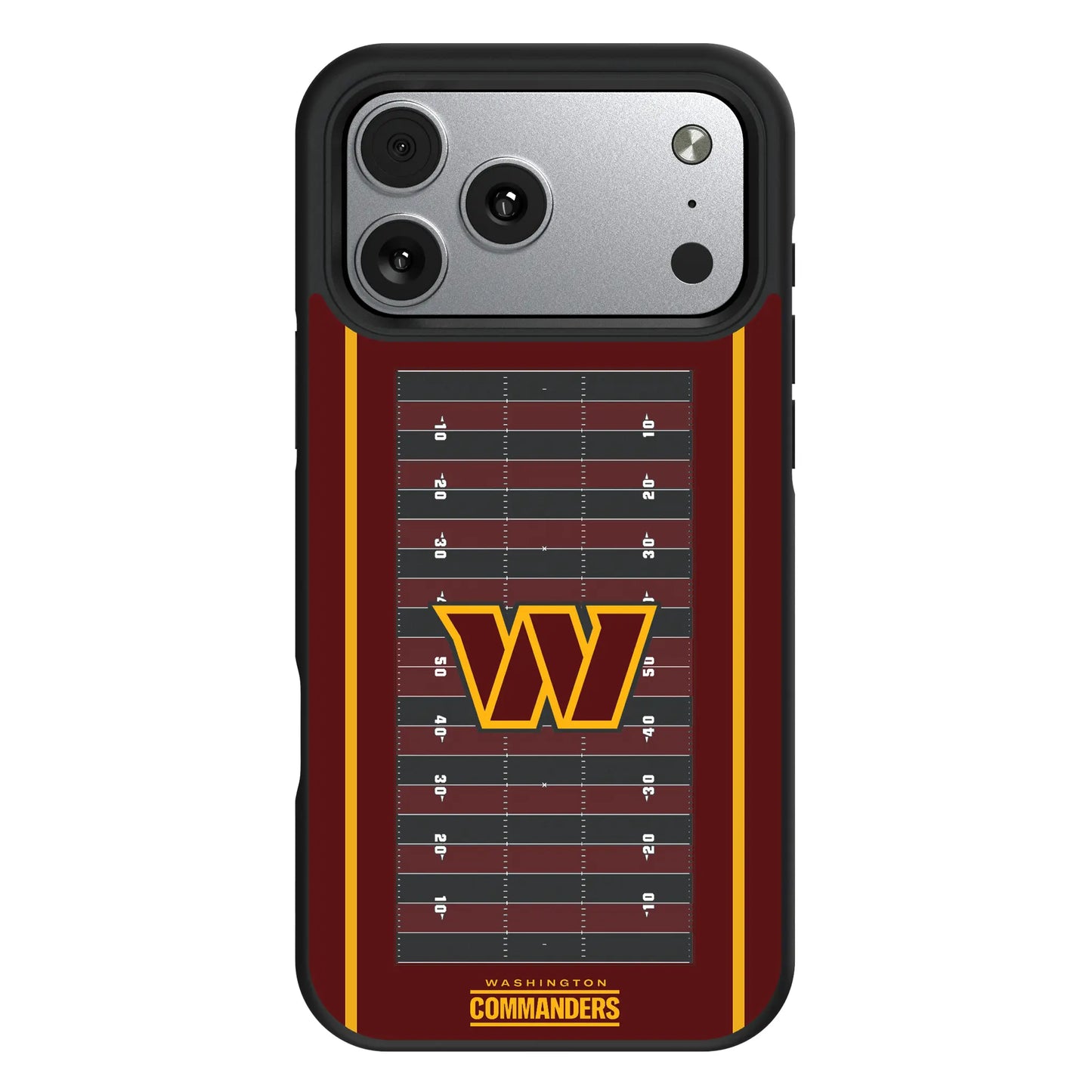 Washington Commanders Field Bump Phone Case for Apple iPhone