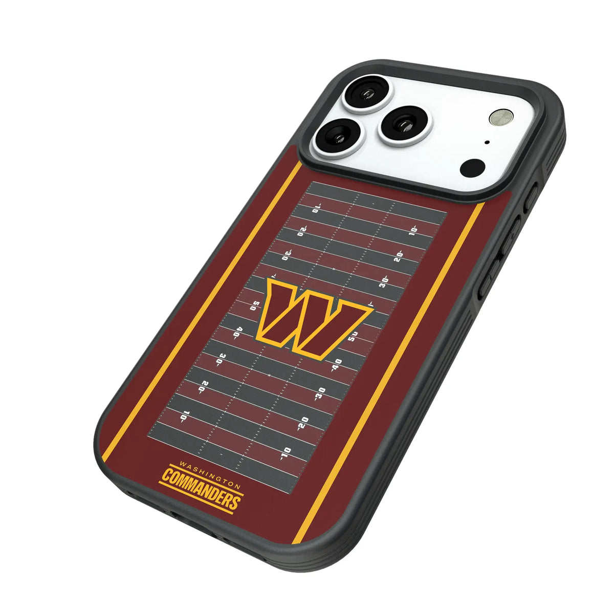 Washington Commanders Field Bump Phone Case for Apple iPhone