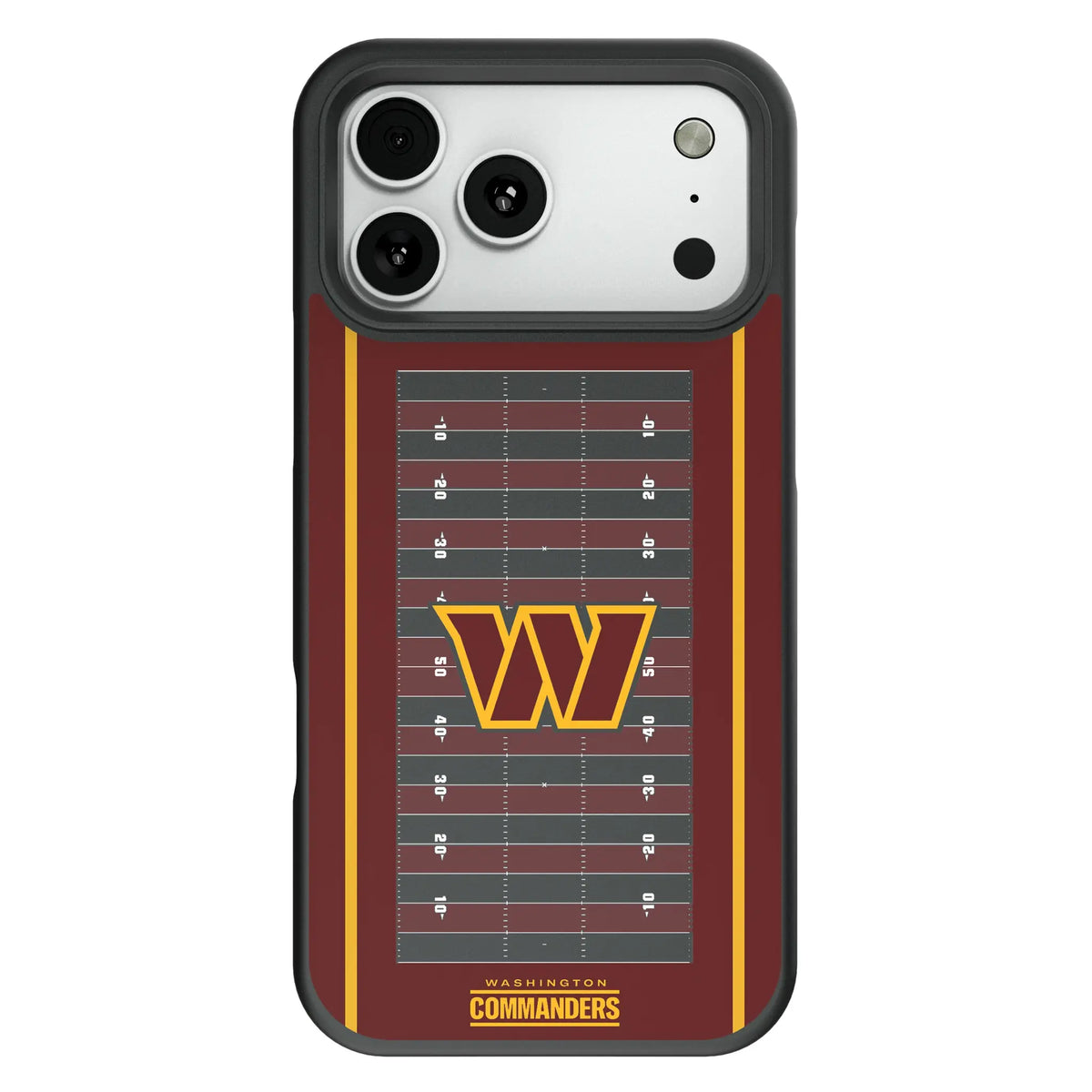 Washington Commanders Field Bump Phone Case for Apple iPhone