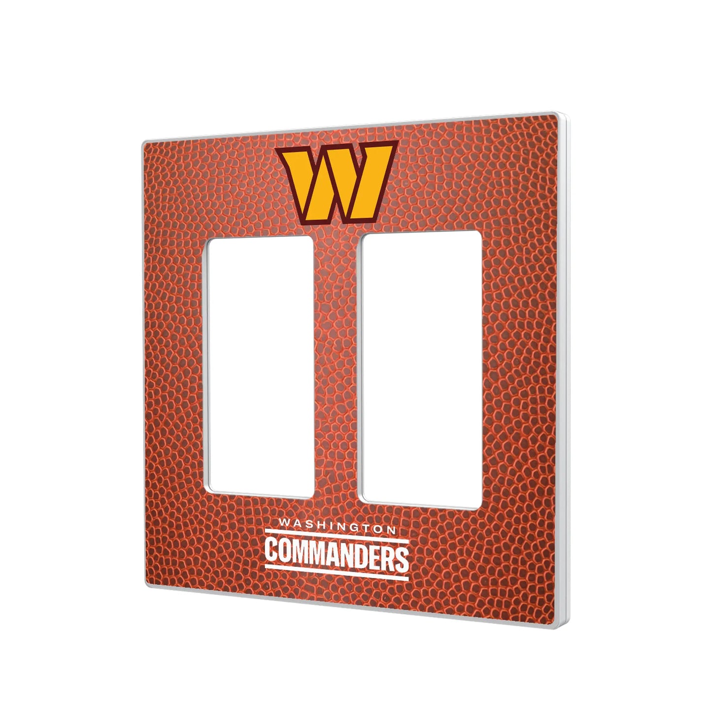 Washington Commanders Football Hidden-Screw Light Switch Plate
