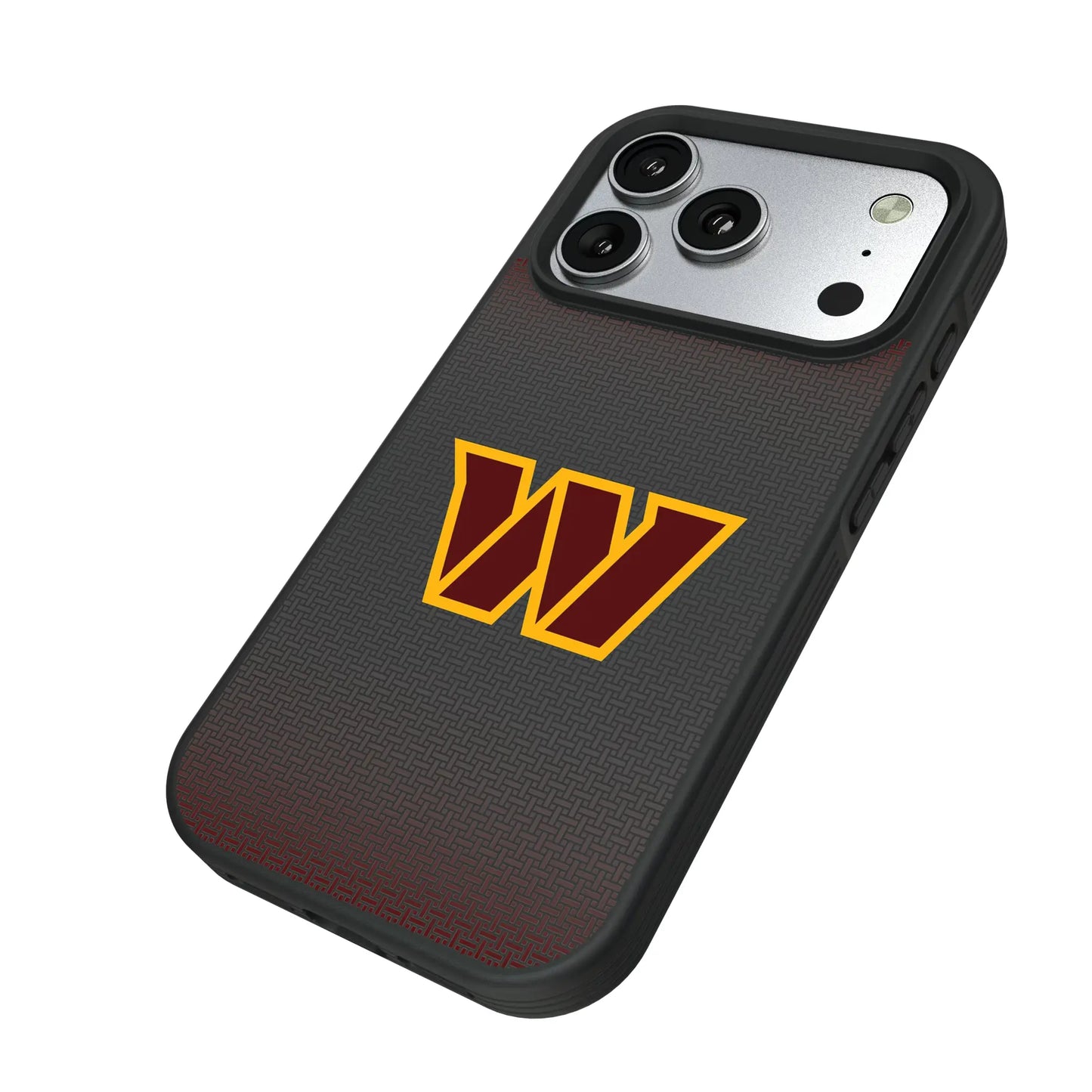 Washington Commanders Linen Bump Phone Case for Apple iPhone