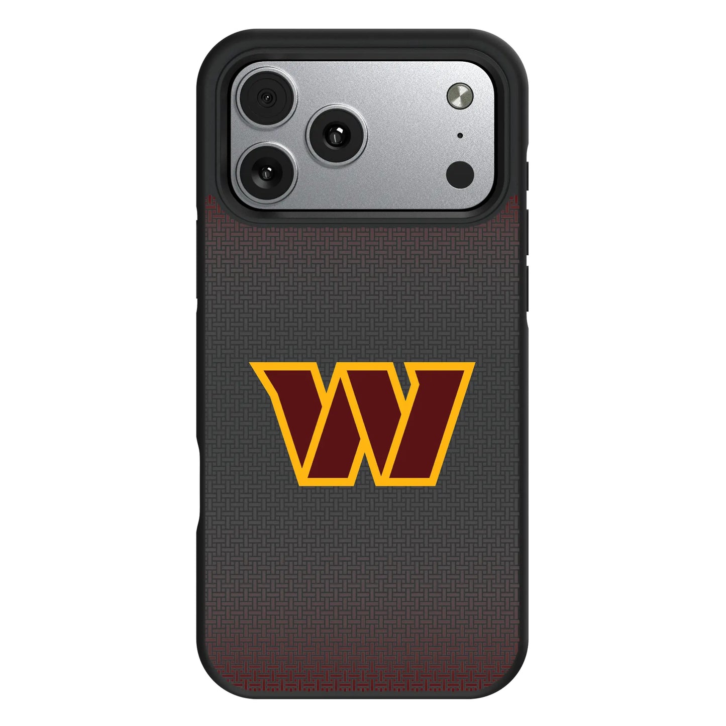 Washington Commanders Linen Bump Phone Case for Apple iPhone