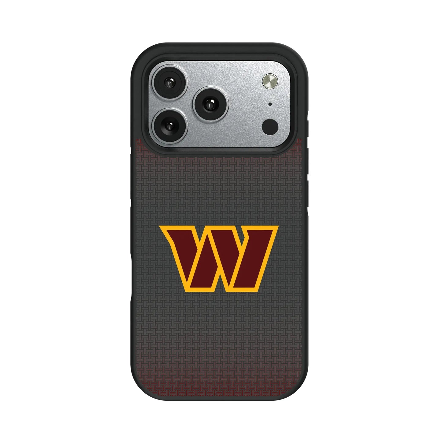 Washington Commanders Linen Bump Phone Case for Apple iPhone