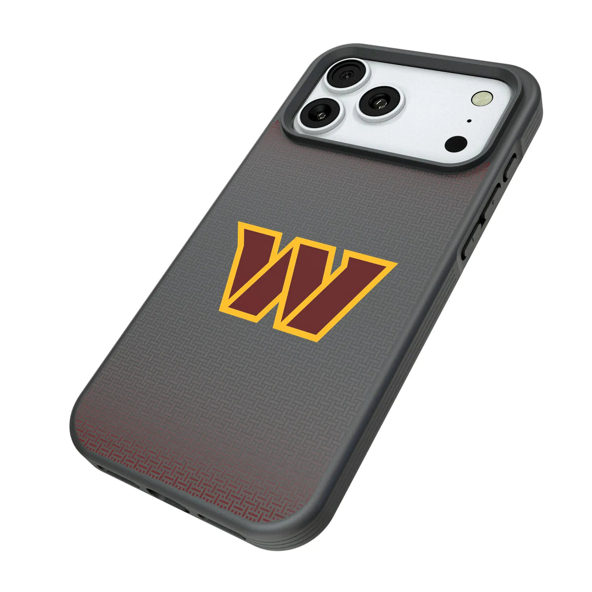 Washington Commanders Linen Bump Phone Case for Apple iPhone