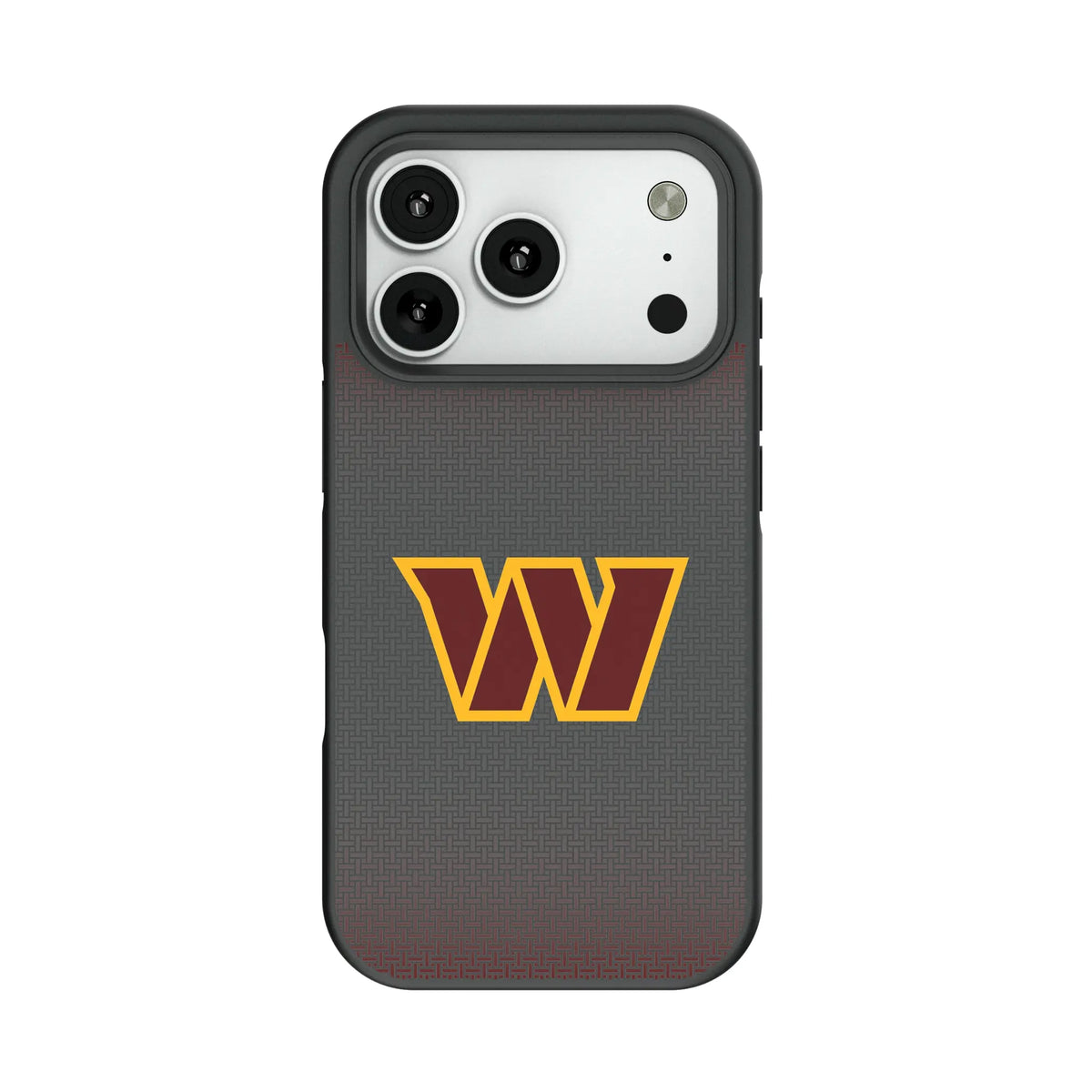 Washington Commanders Linen Bump Phone Case for Apple iPhone