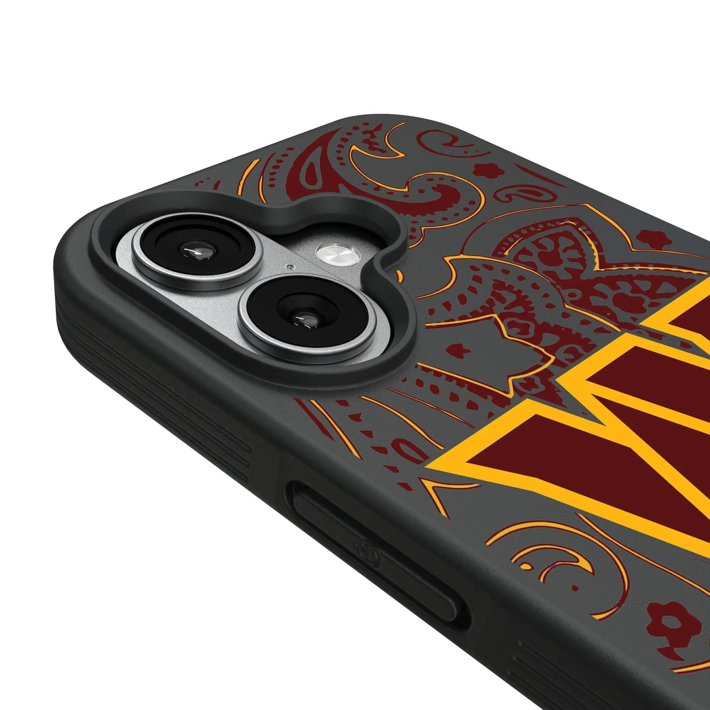 Washington Commanders Paisley Bump Phone Case for Apple iPhone