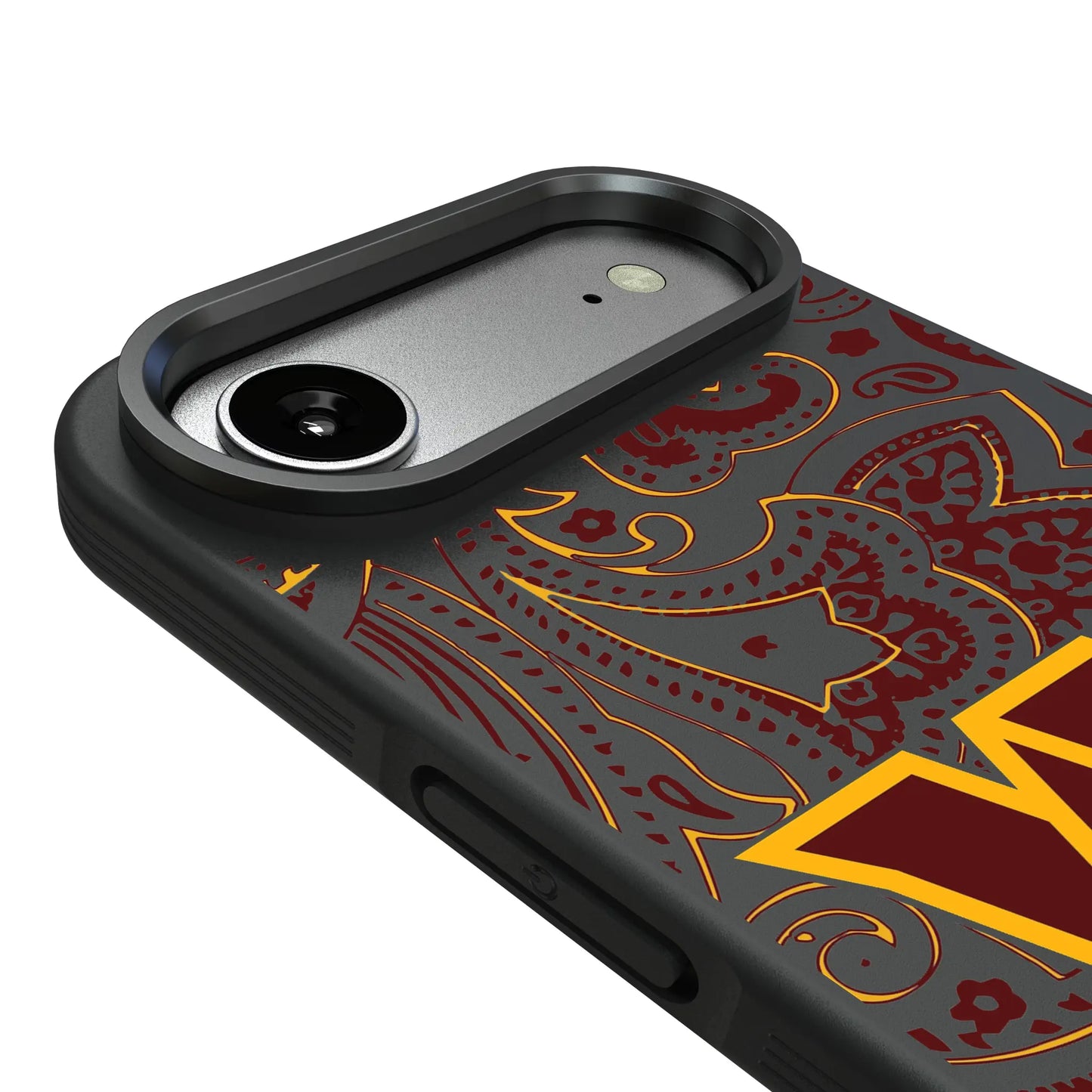Washington Commanders Paisley Bump Phone Case for Apple iPhone