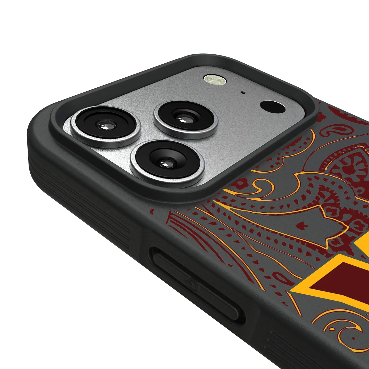 Washington Commanders Paisley Bump Phone Case for Apple iPhone