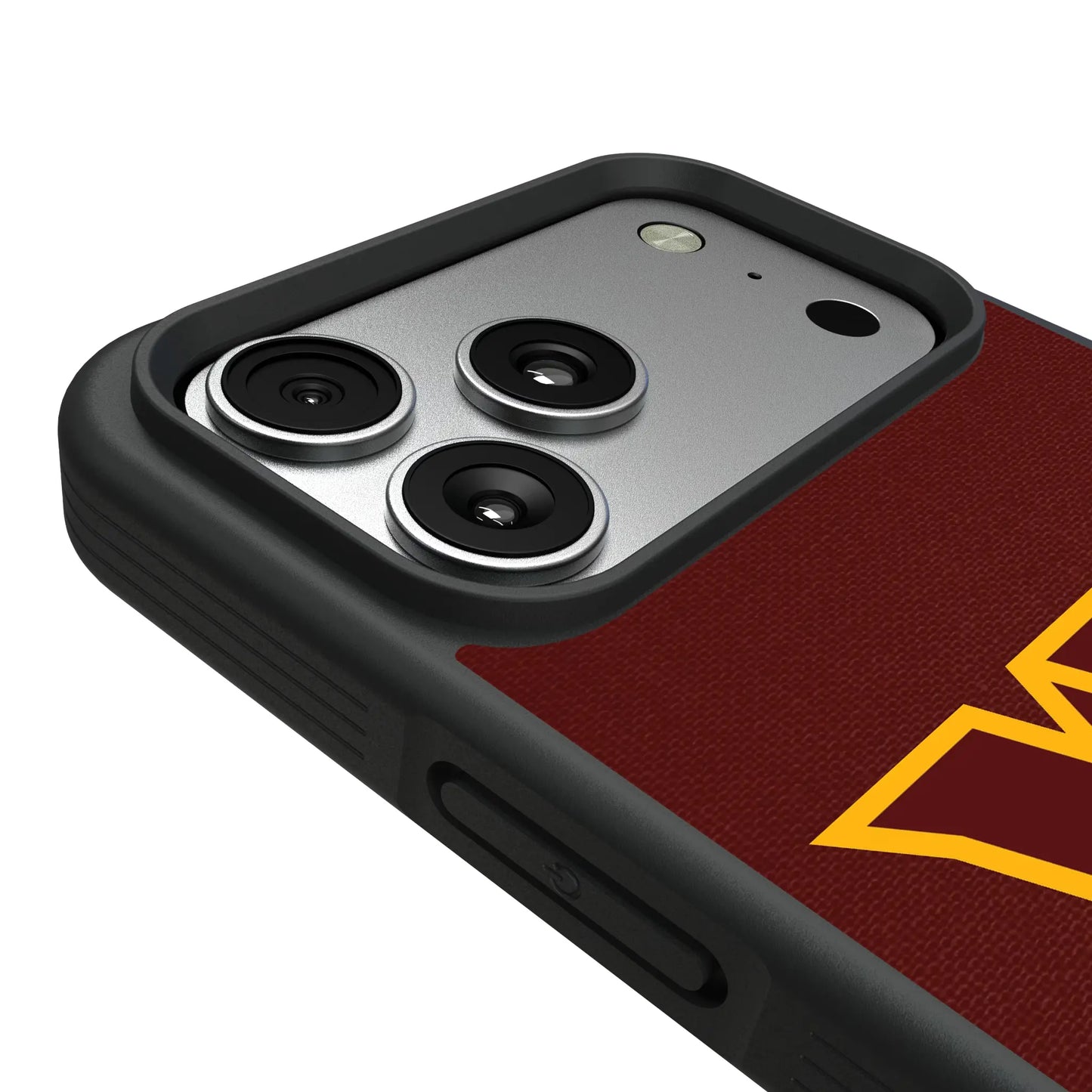 Washington Commanders Stripe Bump Phone Case for Apple iPhone