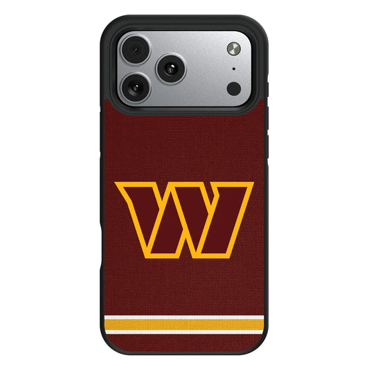 Washington Commanders Stripe Bump Phone Case for Apple iPhone