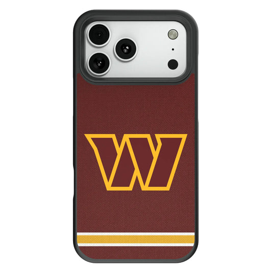 Washington Commanders Stripe Bump Phone Case for Apple iPhone