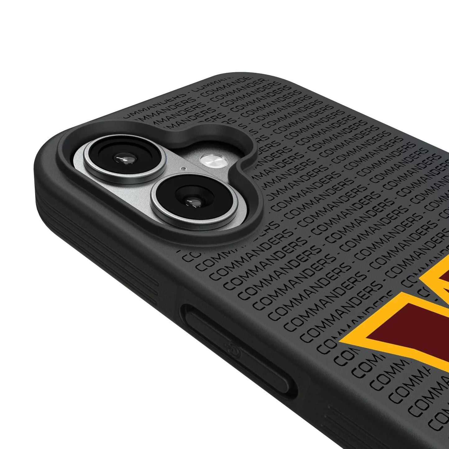 Washington Commanders Text Backdrop Bump Phone Case for Apple iPhone