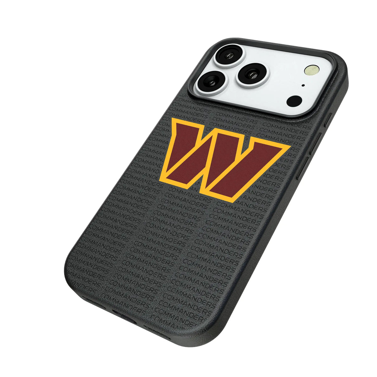 Washington Commanders Text Backdrop MagSafe Compatible Phone Case for Apple iPhone