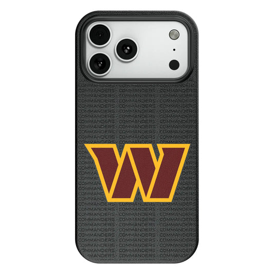 Washington Commanders Text Backdrop MagSafe Compatible Phone Case for Apple iPhone
