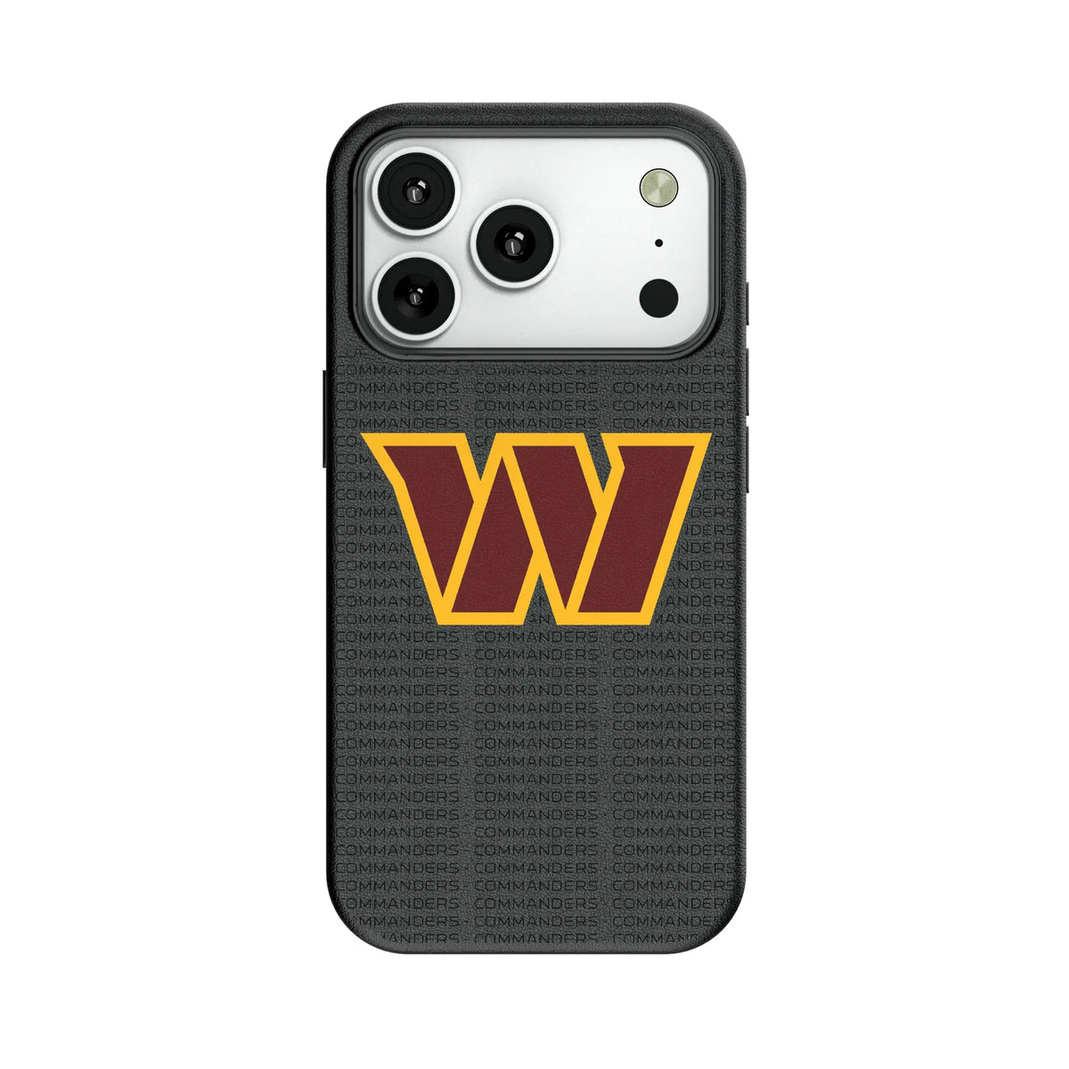 Washington Commanders Text Backdrop MagSafe Compatible Phone Case for Apple iPhone