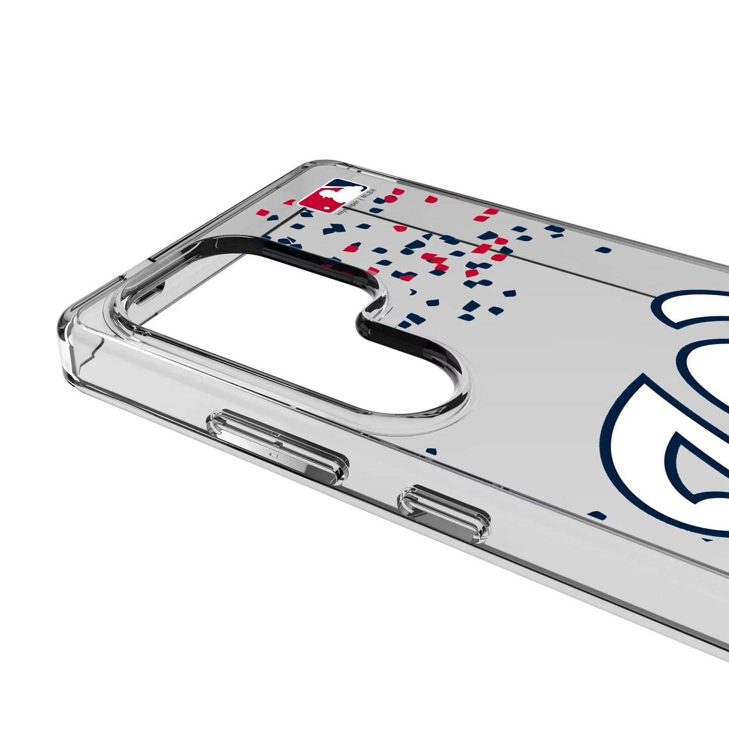 Washington Nationals Confetti Clear Phone Case for Samsung Galaxy