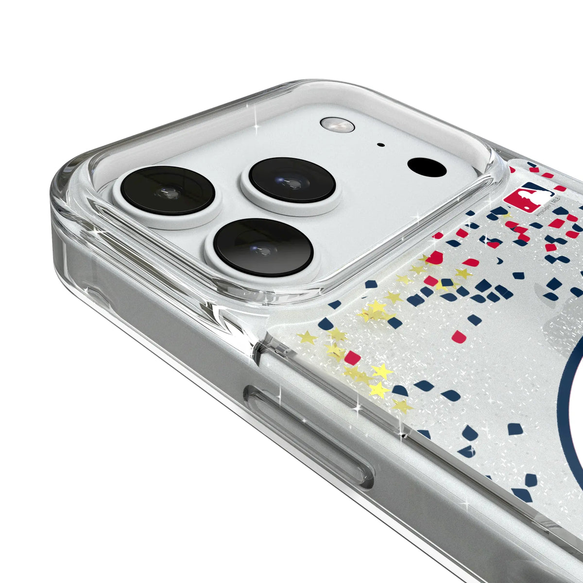 Washington Nationals Confetti Glitter Phone Case for Apple iPhone