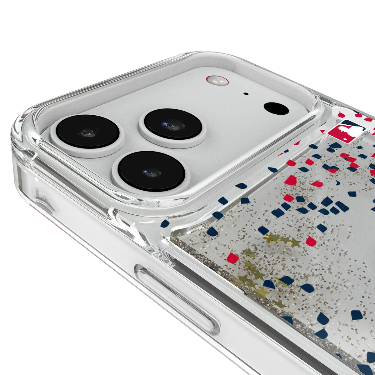 Washington Nationals Confetti Glitter Phone Case for Apple iPhone