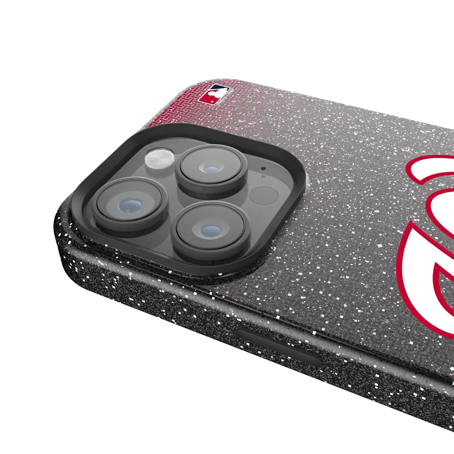 Washington Nationals Linen Black Bling Phone Case for Apple iPhone