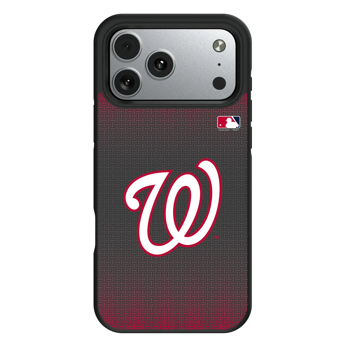 Washington Nationals Linen Bump Phone Case for Apple iPhone