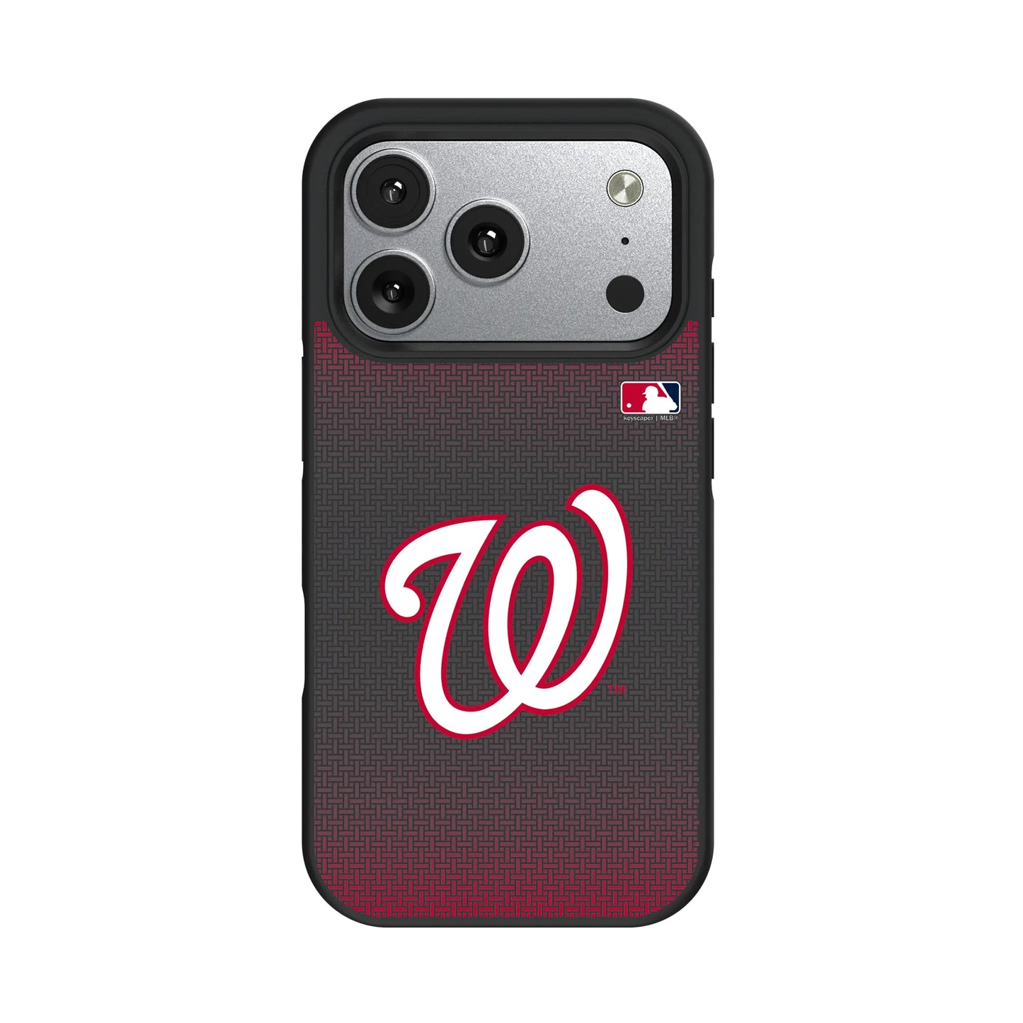 Washington Nationals Linen Bump Phone Case for Apple iPhone