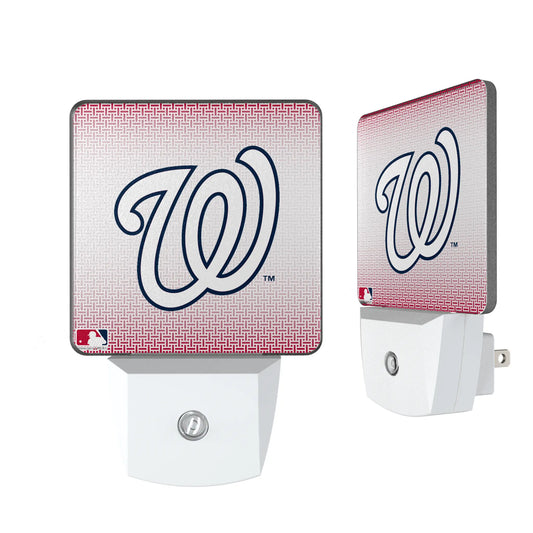 Washington Nationals Linen Night Light 2-Pack