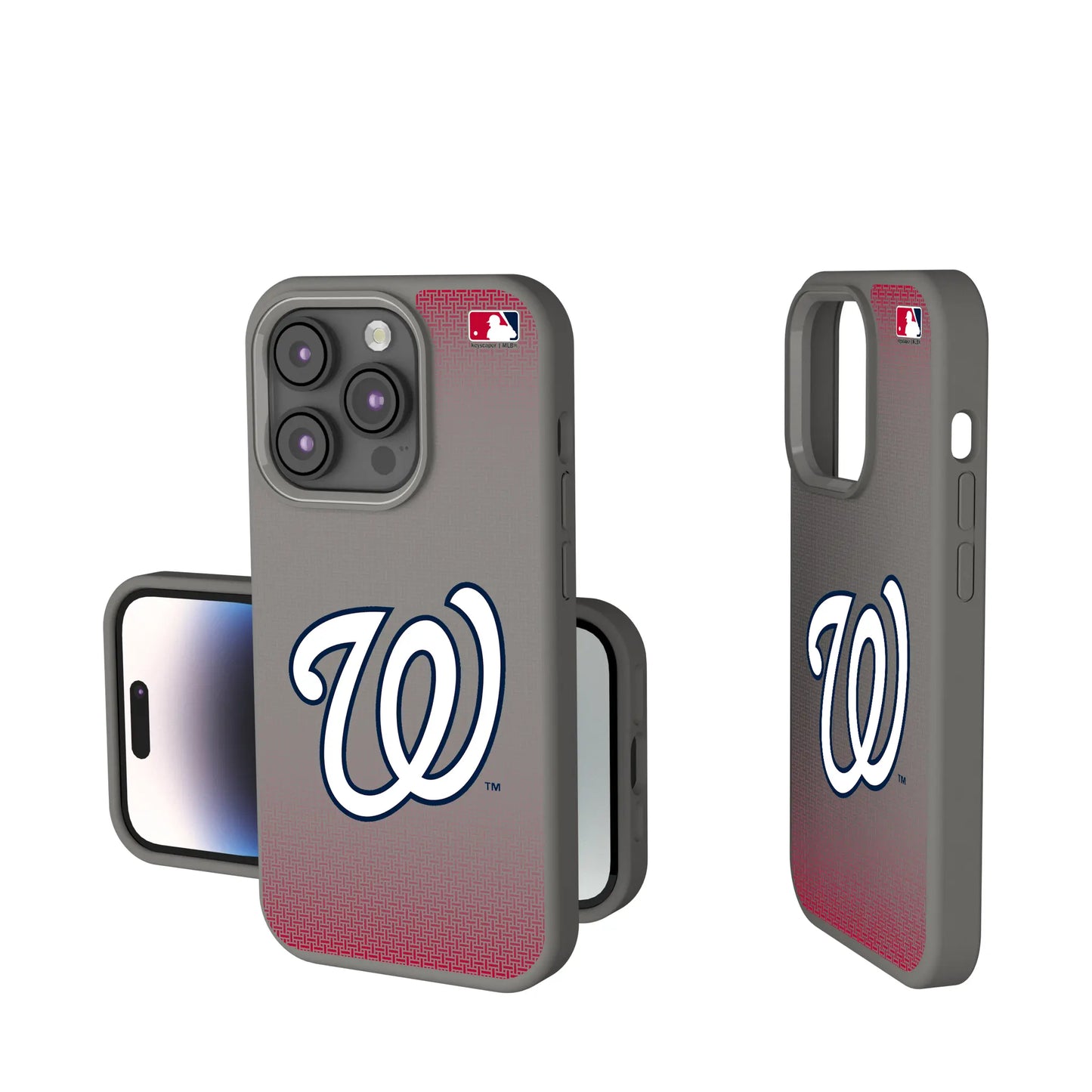 Washington Nationals Linen Soft Touch Phone Case for Apple iPhone