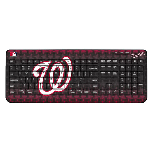Washington Nationals Linen Wireless USB Keyboard